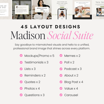 Madison Social Media Kit