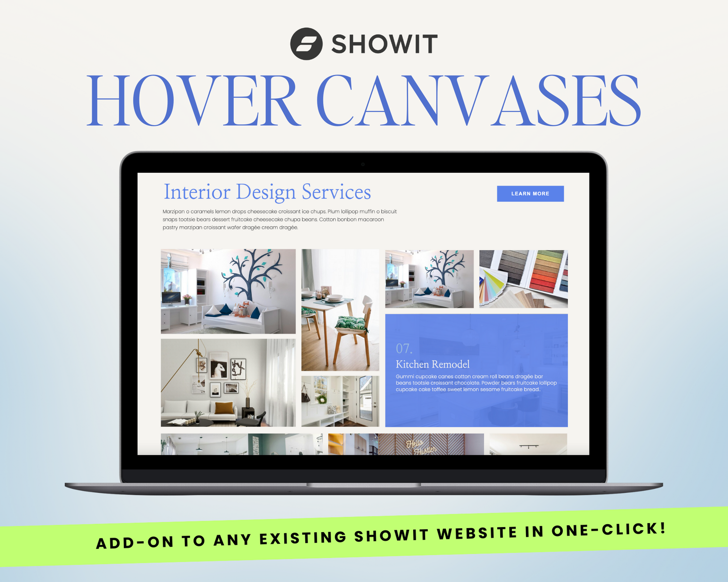 Interactive Hover Canvases