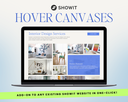 Interactive Hover Canvases