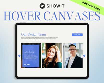 Interactive Hover Canvases